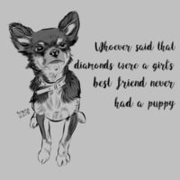 Chihuahuas are a girl's best friend Design