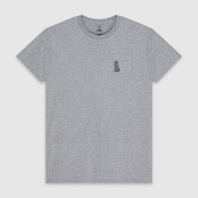 Get sh*t done Men's Tee with Black on White Square Text  Thumbnail