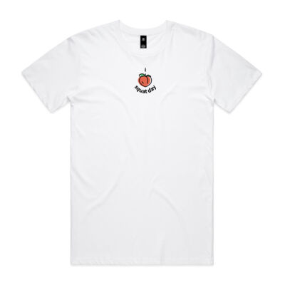 I peach squat day Mens Tee Thumbnail