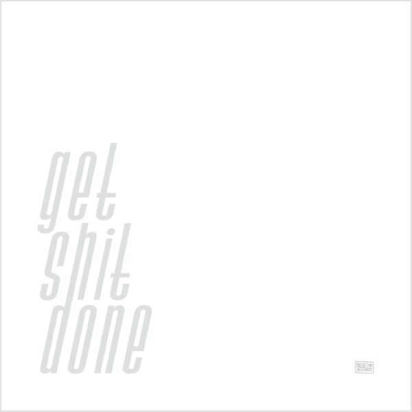 Get sh*t done White on Black Square Sans Serif Text Thumbnail